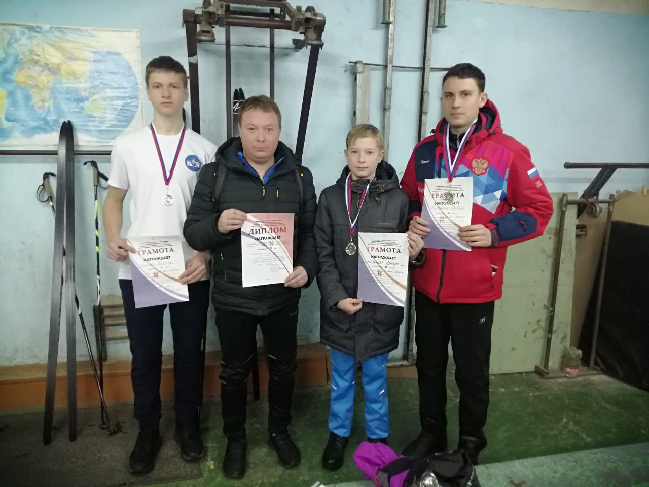 Первенство городского округа Саранск по лыжным гонкам.