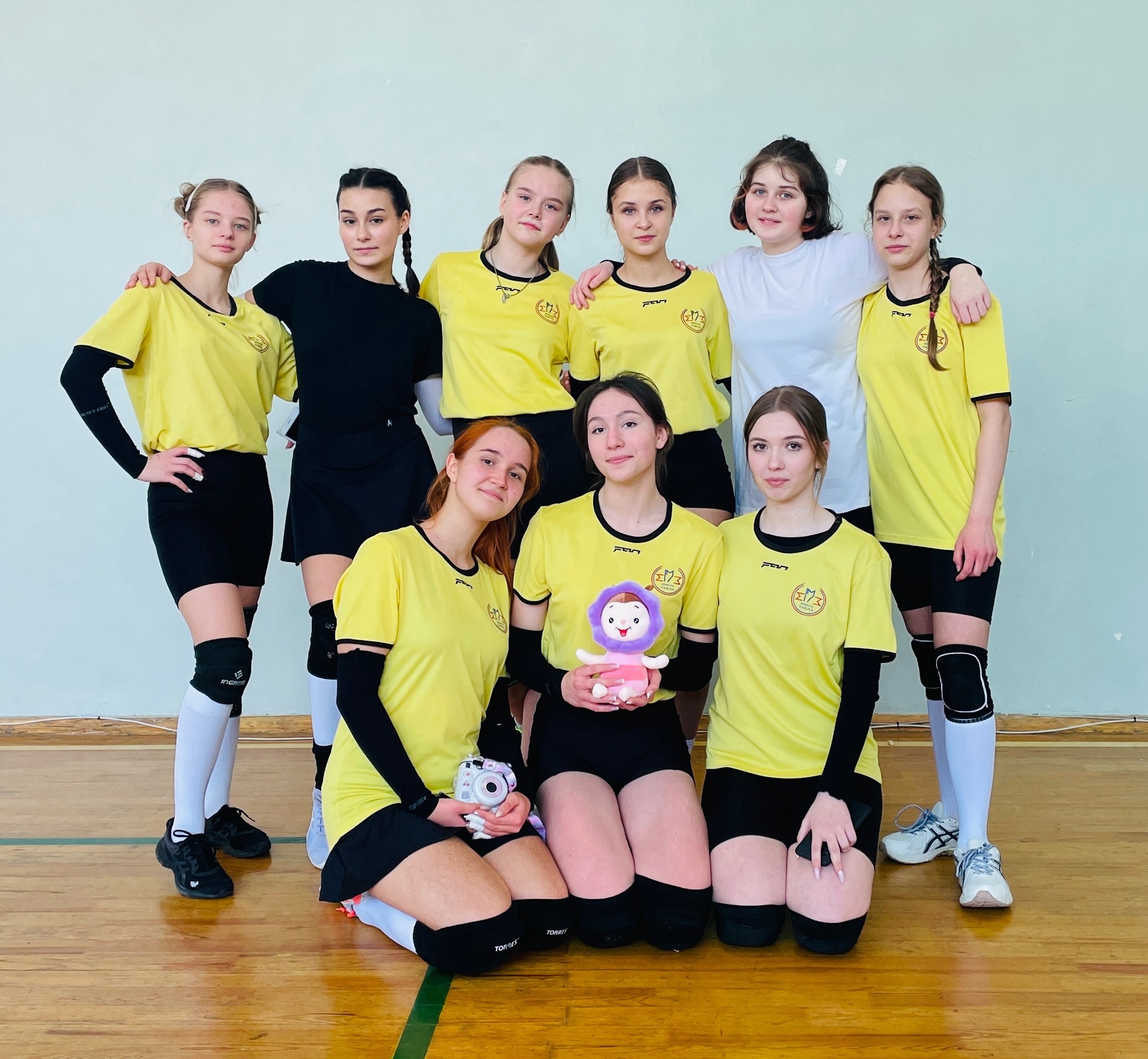 Первенство Октябрьского района г.о Саранск по волейболу среди девушек.