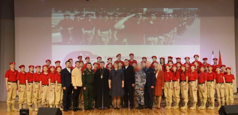 Торжественная церемония посвящения в юнармейцы обучающихся Центра образования «Тавла».