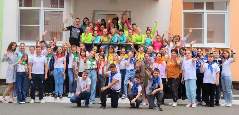 Открытие пришкольного лагеря для одаренных детей «Одиссея - 2023».
