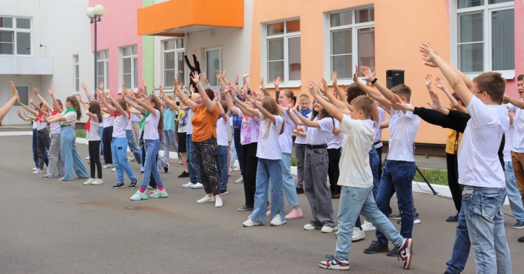 Открытие пришкольного лагеря для одаренных детей «Одиссея - 2023».
