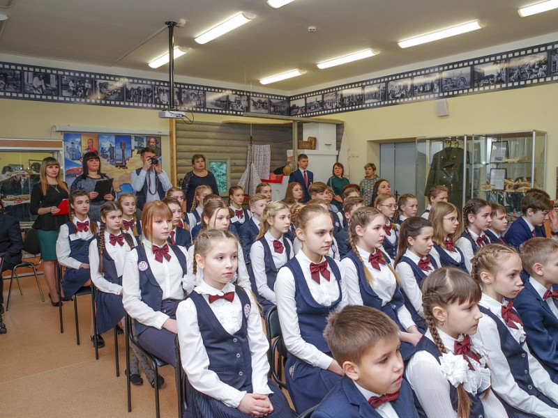 Открытие школьного военно-исторического музея «Армейская слава».